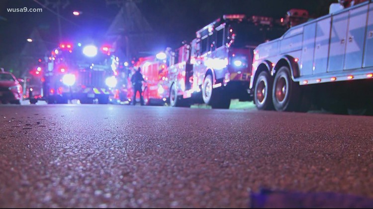 Two Alexandria firefighters struck by vehicle on Christmas Eve