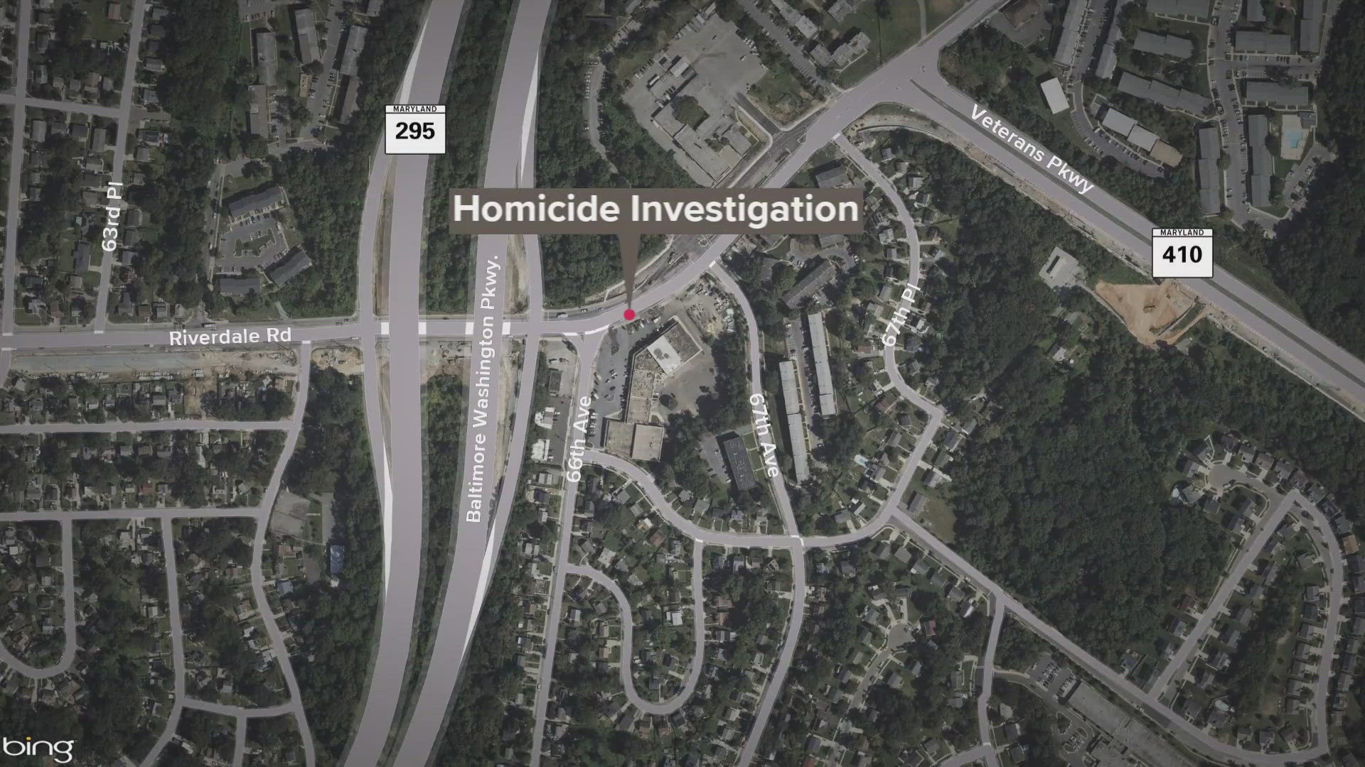 Deputies were called to Riverdale Road near the Baltimore Washington Parkway around 10 this morning for a welfare check.