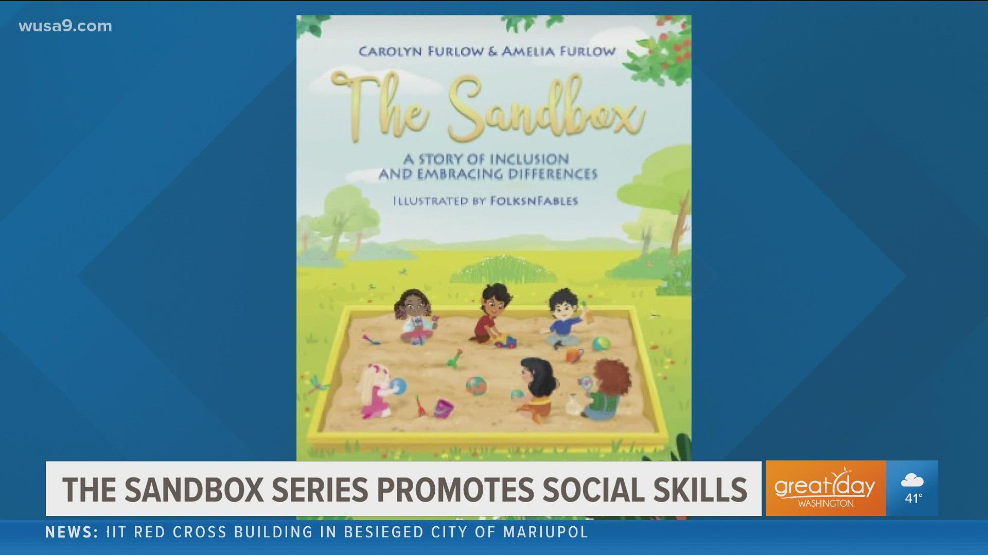 Mom and daughter team Carolyn and Amelia Furlow created a series of children's books called The Sandbox to help promote diversity and inclusion.