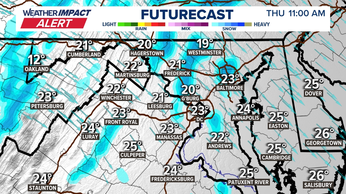 How much snow will DC see in the next winter storm? | wusa9.com