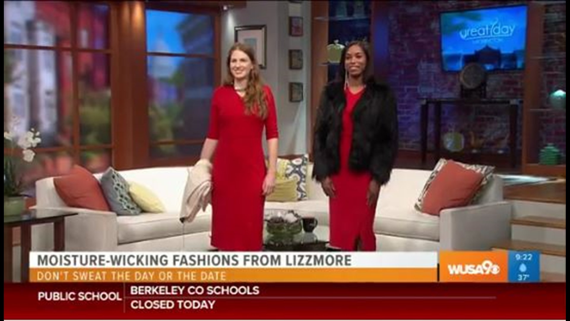 Never let them see you sweat - at work or on that date! Owner of Lizzmore Womenswear, Erica Harding shares how she came up with moisture-wicking fabric that prevents those fashion faux pas.