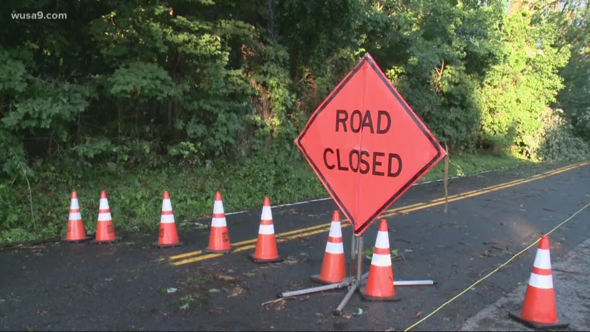 Cleanup continues Friday following the severe weather.