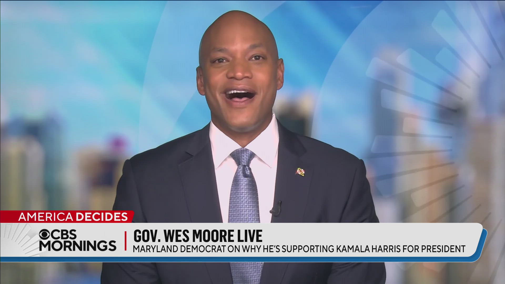 Maryland Gov. Wes Moore Says He Has "no Interest" In In Being Kamala ...