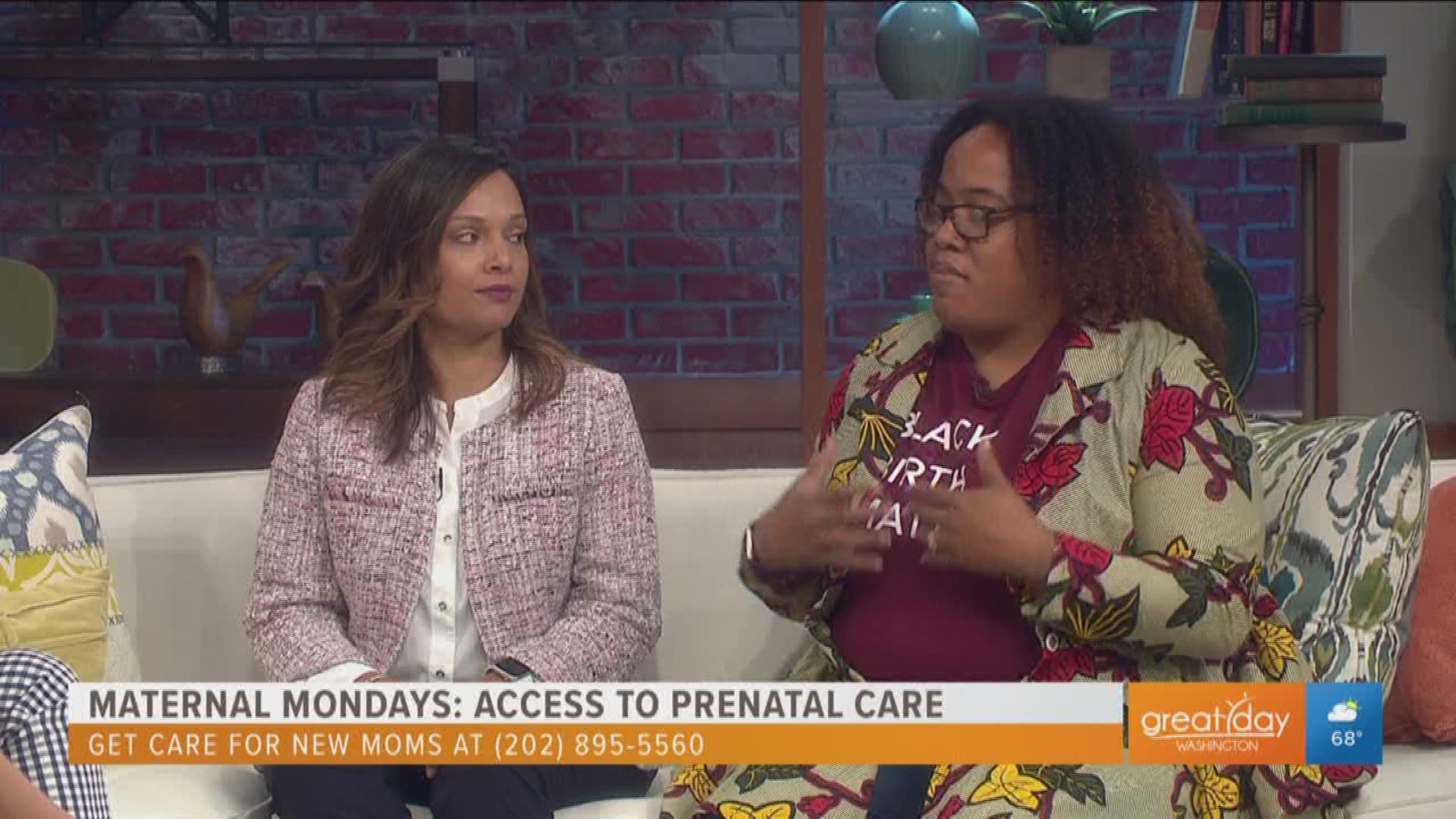 Access to prenatal care is very important and can be lifesaving.  Anjali Sharma of Aetna and Ebony Marcelle from Community of Hope explain their concerns for new moms and how prenatal care helps avoid potential problems.  This segment was sponsored by the DC Mayor's Office.