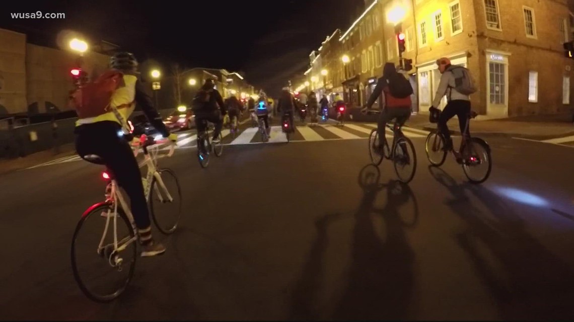 Once a month a massive group of cyclists dominates Washington's roadways | Mic'd Up