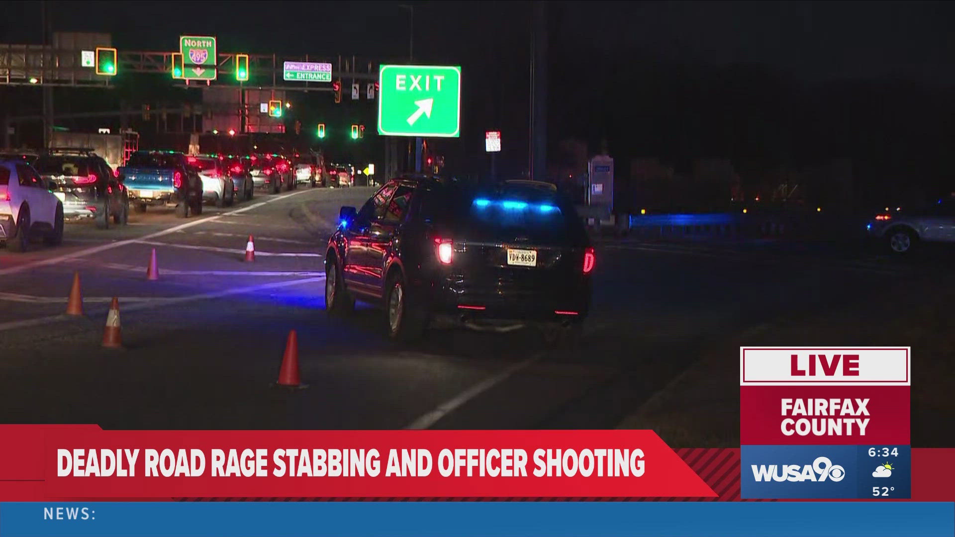 Fatal road rage incident stalls traffic along I-495 for miles | wusa9.com