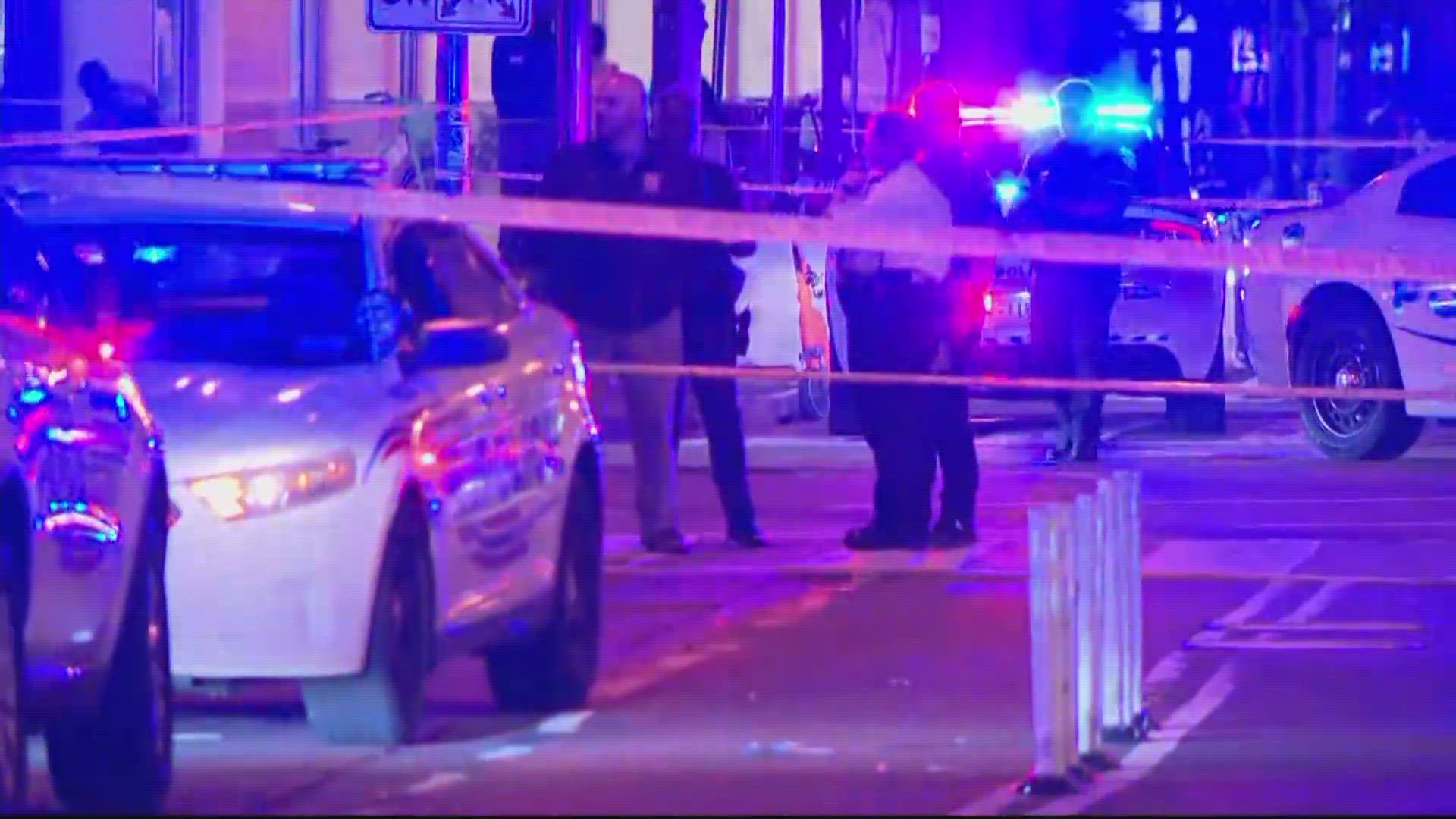 One man is dead after being shot outside the Columbia Heights Metro Station Wednesday night.