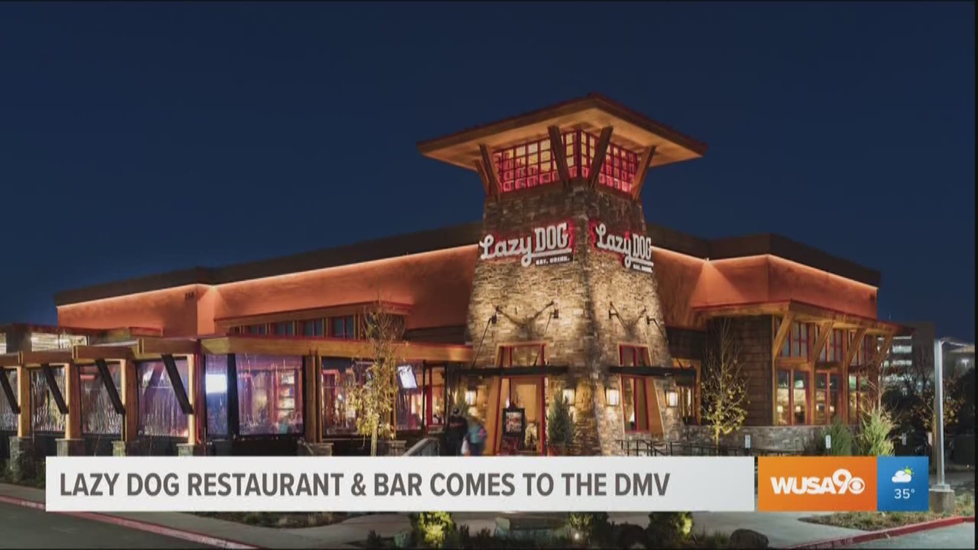 Chef Ignacio Patzy, the regional culinary director of Lazy Dog Restaurant and Bar tells us about the newest location in Chantilly, Virginia.