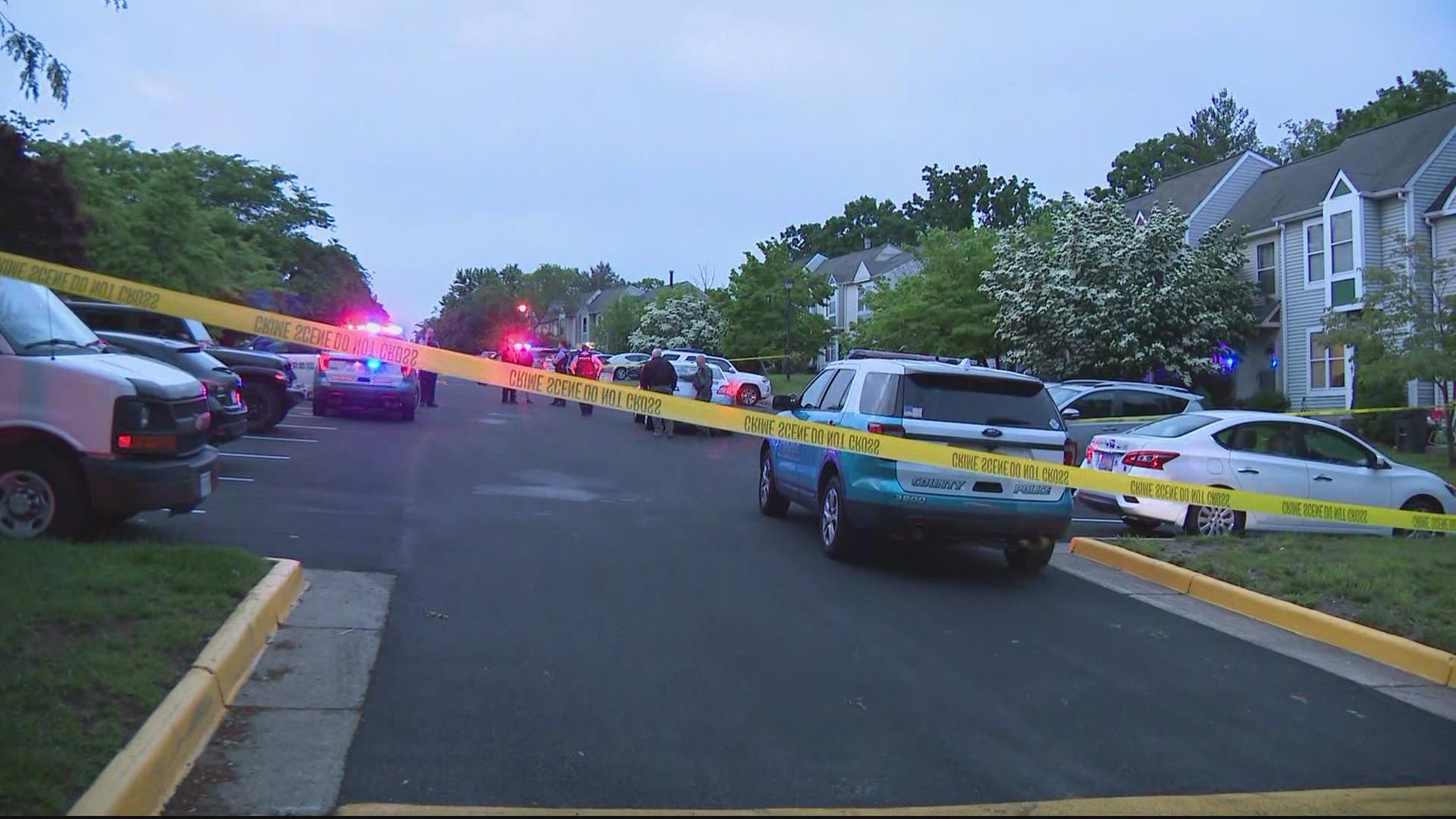 A 9-year-old girl was shot outside while playing tic-tac-toe with her friends in a Woodbridge neighborhood.