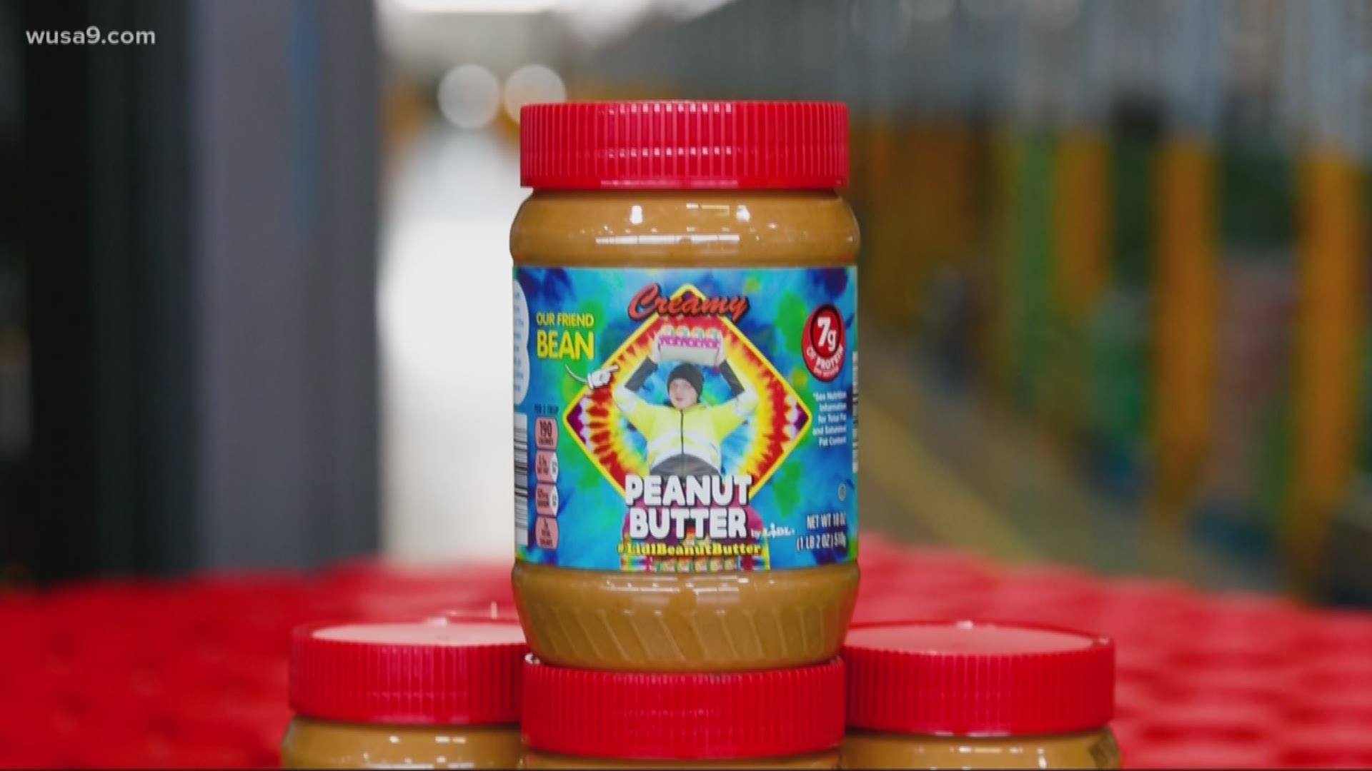 On this Autism Awareness Day -- the grocery store unveiled a special, limited edition peanut butter jar -- with a special guy's face on the label.