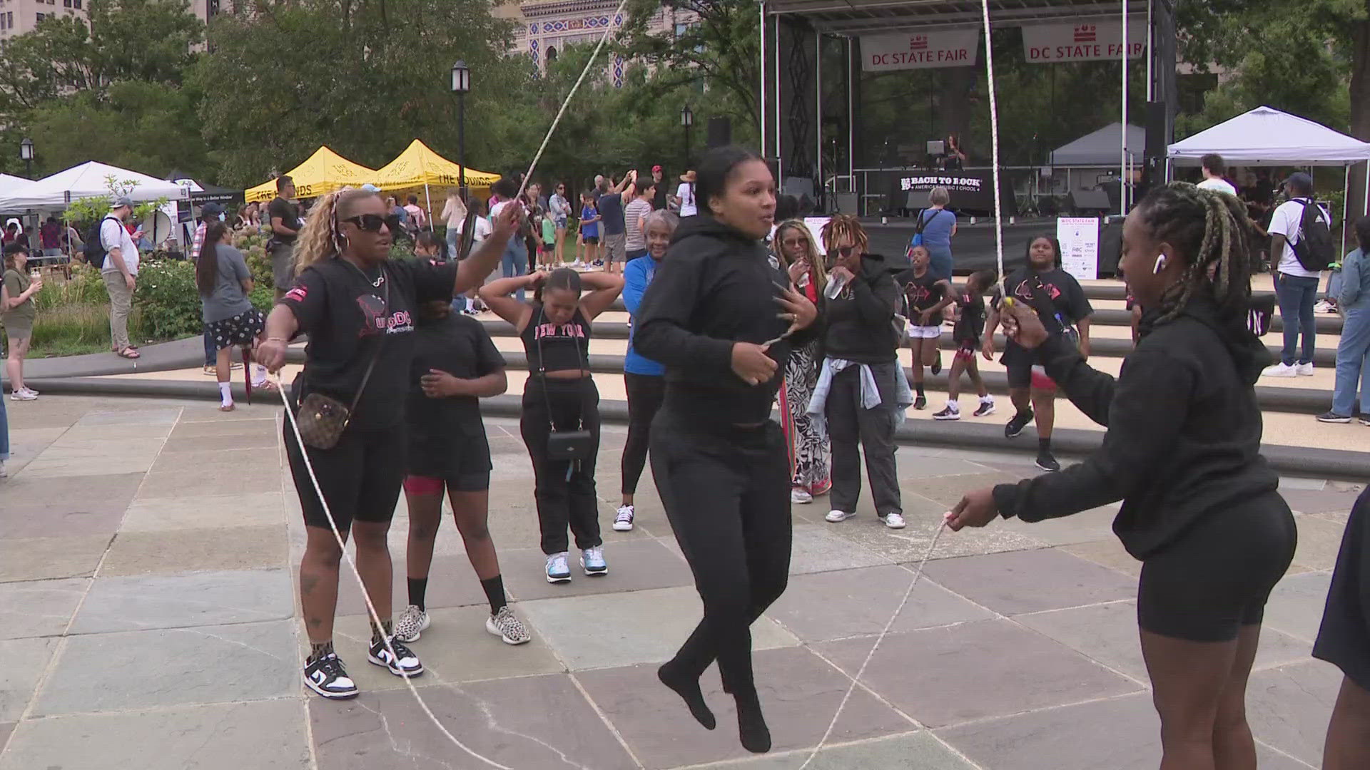 The 15th Annual D.C. State Fair was underway Satruday with live performances, safety demonstrations and arts and crafts.