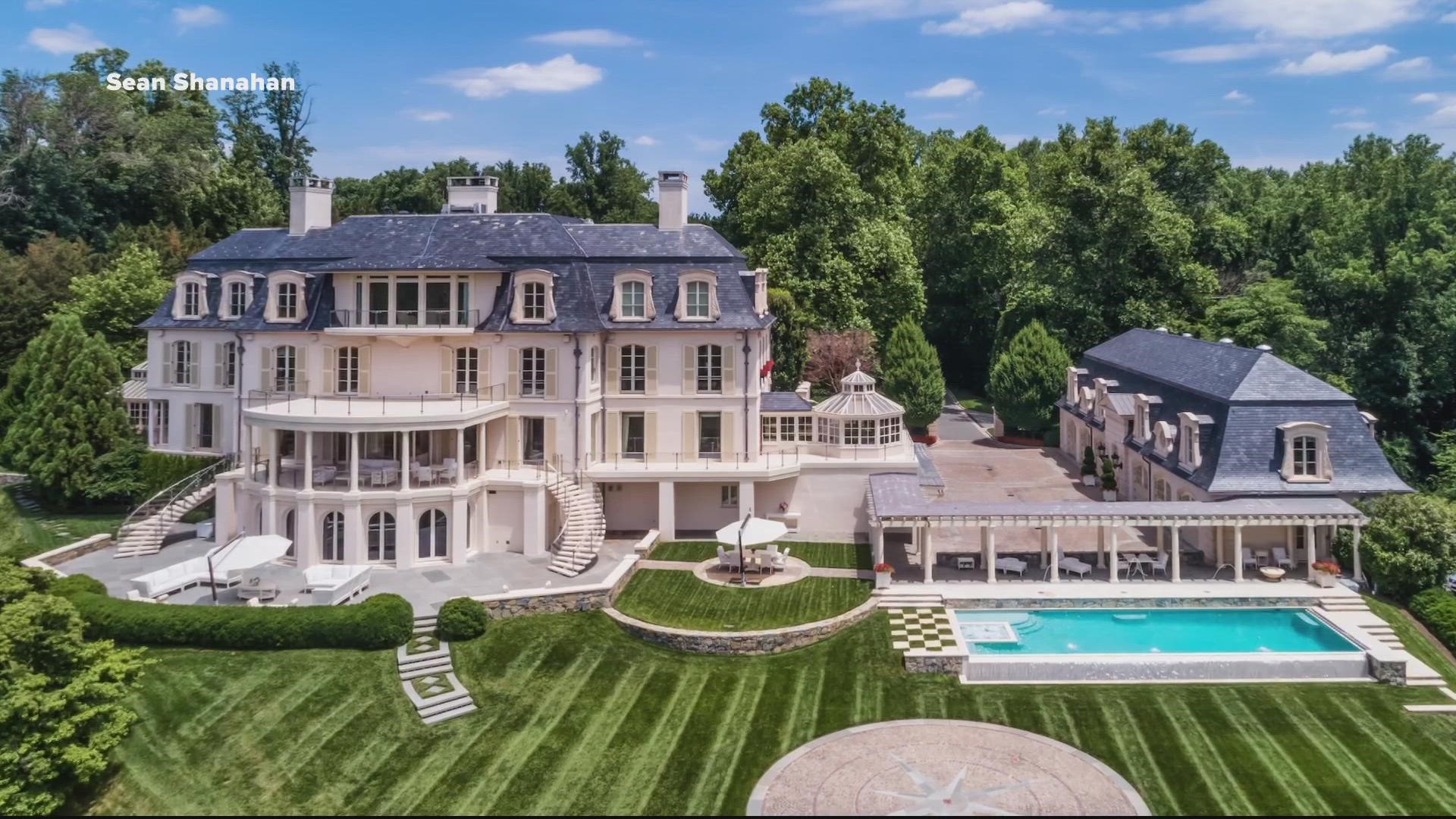 Washington Commanders owner Dan Snyder has officially put his Potomac estate up for sale Monday.