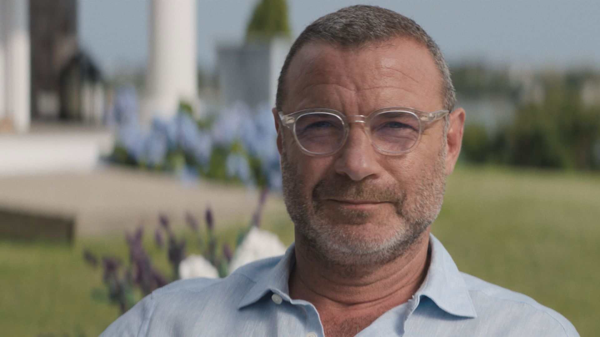 Actor Liev Schreiber talks about his new Netflix series 'The Perfect Couple' and discusses what it was like working along side Nicole Kidman.