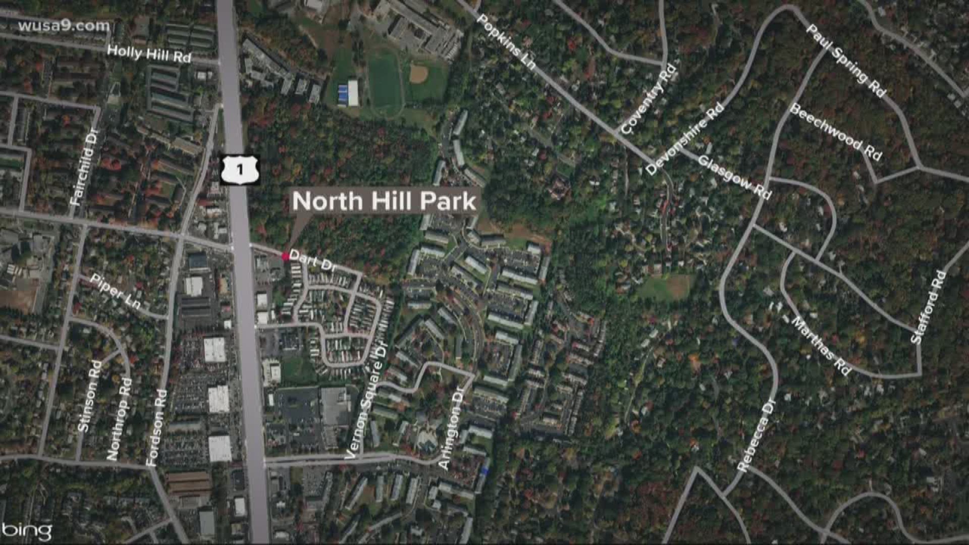 Officers received a tip that there was a body in the woods, but didn't find anything. They're planning to go back out Thursday morning to resume the search.