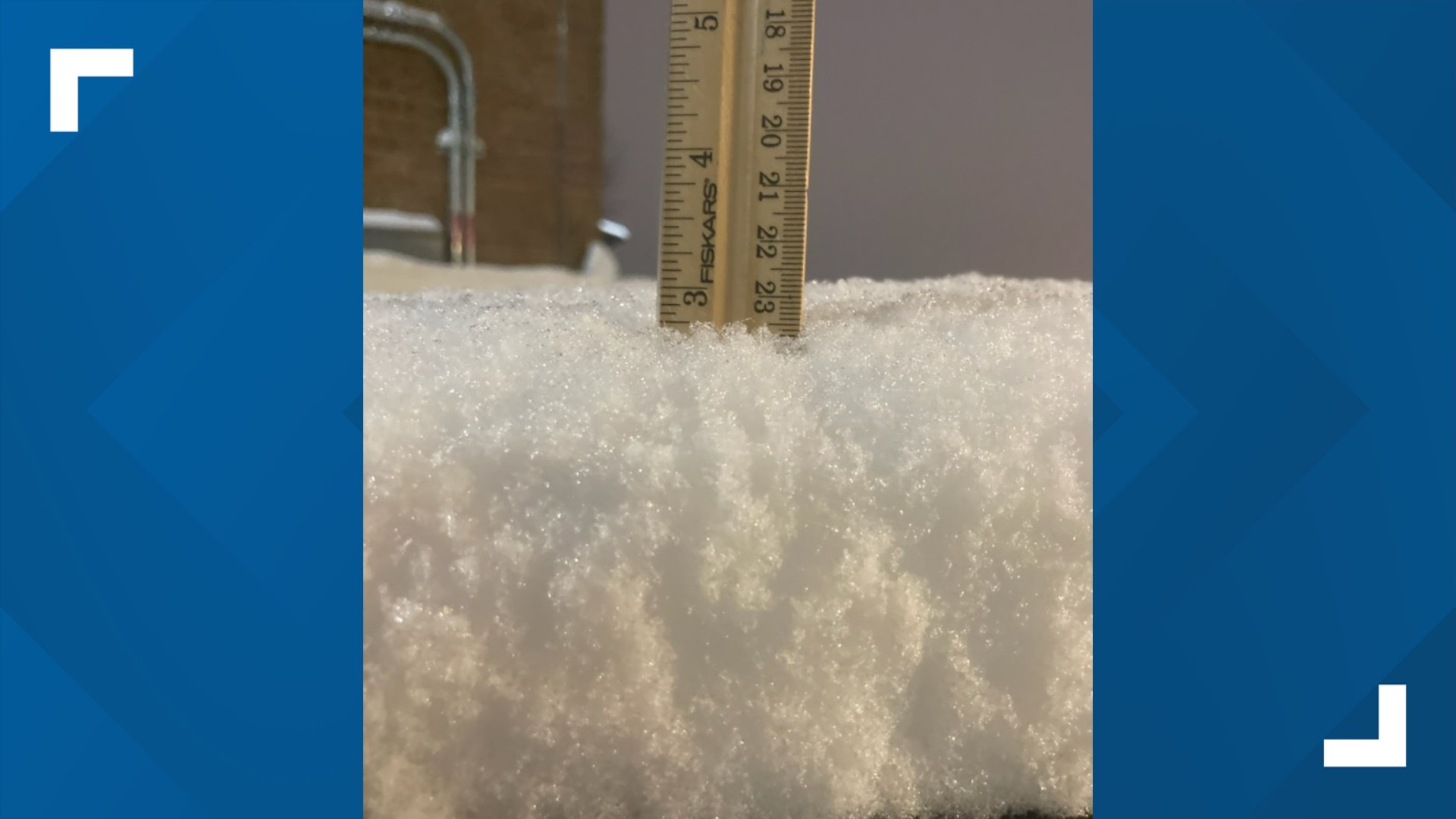 Snow accumulations for DC, Virginia and Maryland after first snow ...