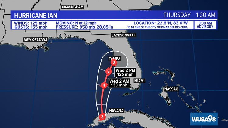 Hurricane Ian: Landfall in Cuba, Florida is next