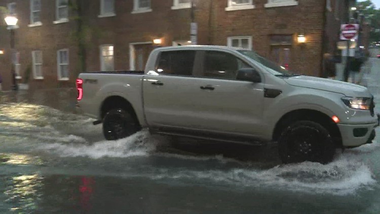 Severe Weather hits DMV: Flooding hits DC, Alexandria, Metro hard