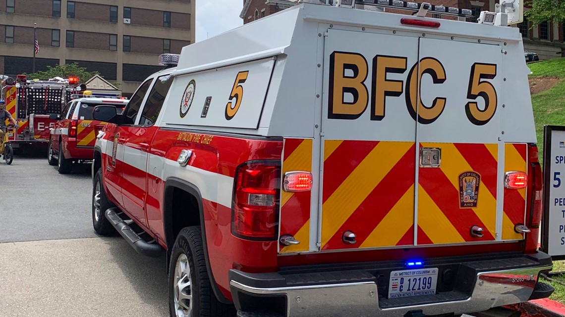 6 hit by car in Hospital parking garage