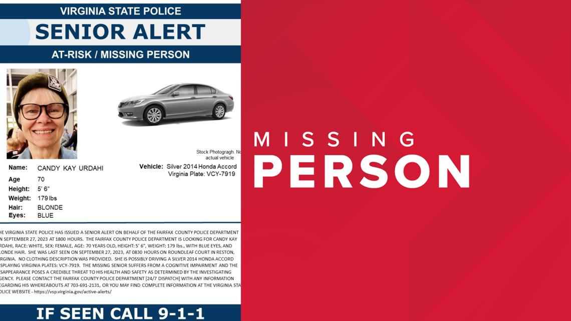 Fairfax County Police searching for missing woman - Vimarsana News