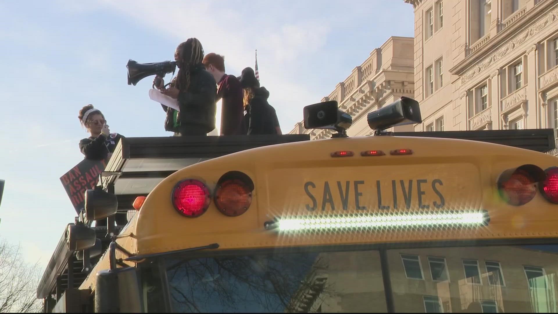 5 years since the mass shooting at Marjory Stoneman Douglas High School in Parkland Florida.
Those survivors are in DC right now - demanding change.