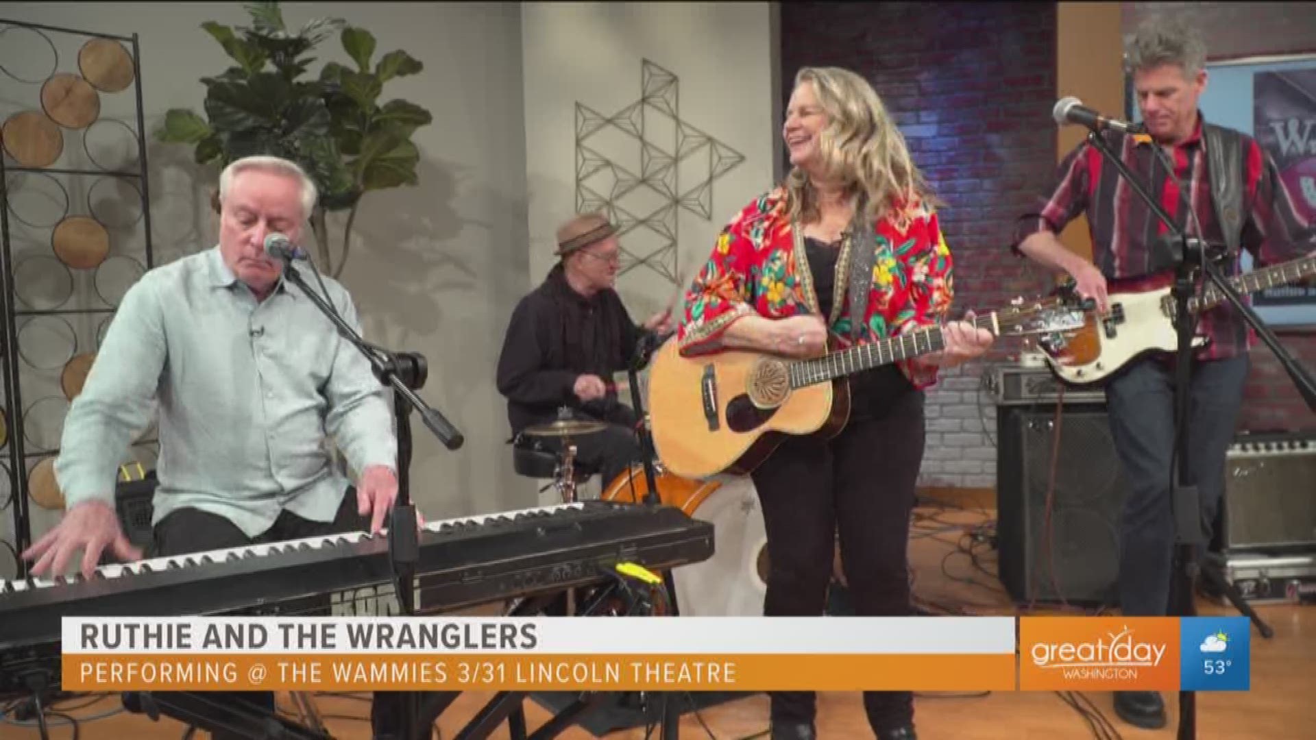 Ruthie and the Wranglers, featuring former WUSA9 assignment editor Bill Starks, perform their song "In the Tank" ahead of their performance this Sunday, March 31, at the Wammies 2019!