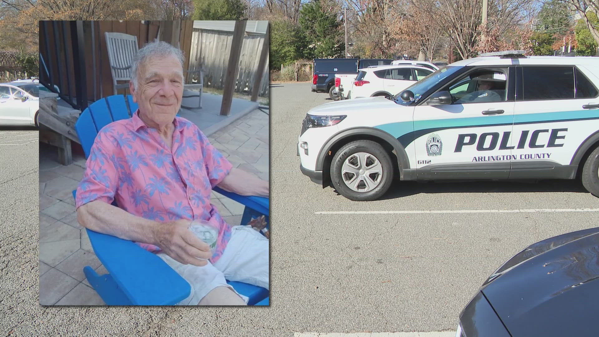 Robert Williams was last seen driving in Falls Church on Nov. 25. His truck was later found in Arlington. 