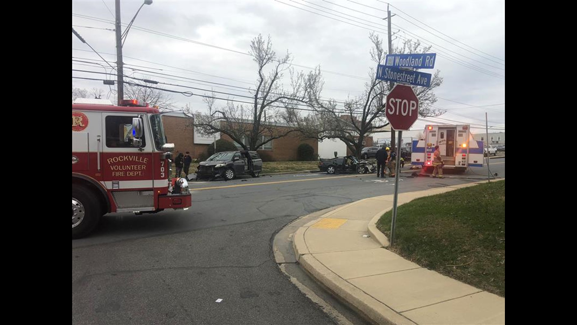 Two vehicle crash in Montgomery County sends two to the hospital ...