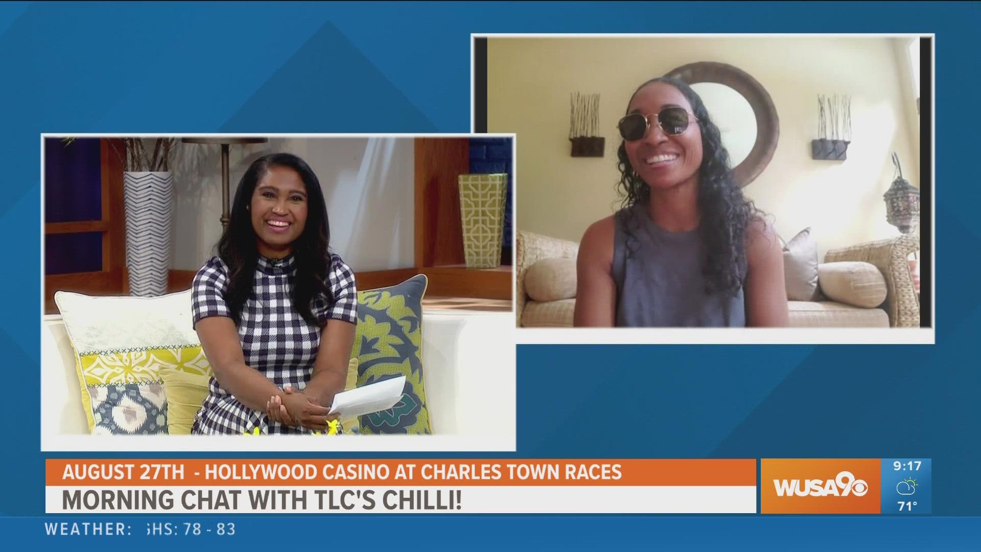 Miri talks to 'Chilli' from TLC about what to expect on the group's latest tour. TLC will perform August 27th, 2022 at Hollywood Casino at Charles Town Races.