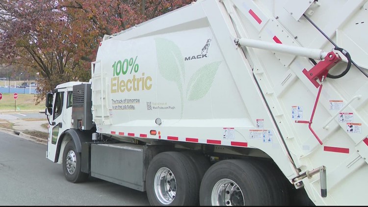 Alexandria testing quieter electric garbage trucks
