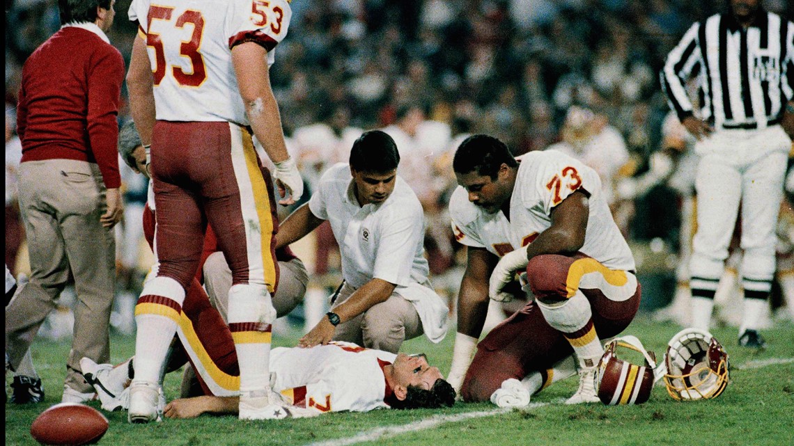 Joe Theismann, Redskins, Super Bowl 18