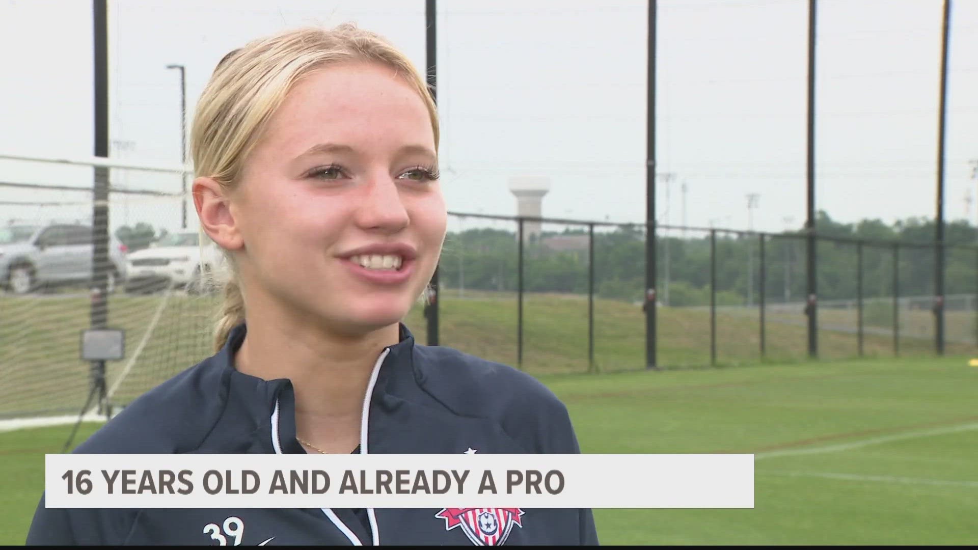 Chloe Ricketts, the Washington Spirit's 16-year-old soccer pro, talks to WUSA9 in this exclusive interview.