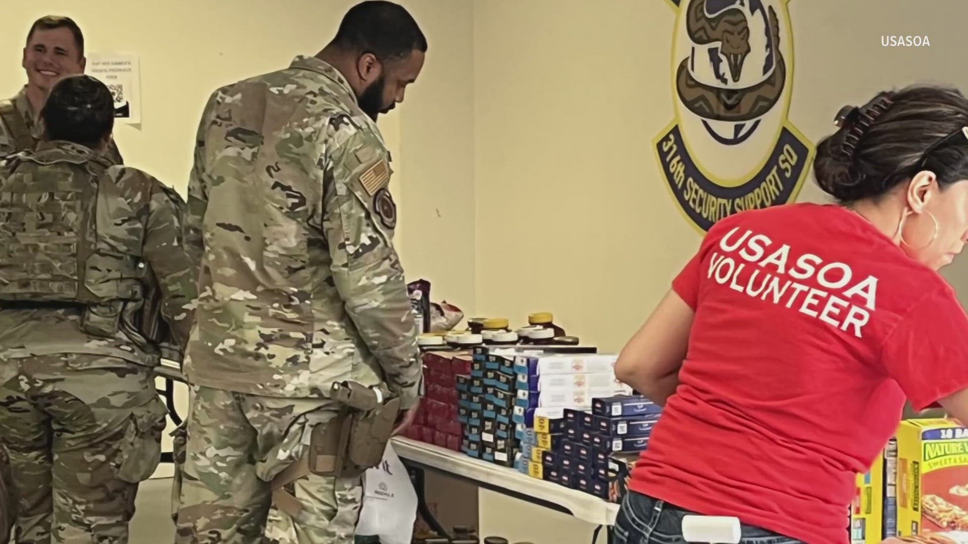 Military families seek aid as shutdown worsens food insecurity | wusa9.com