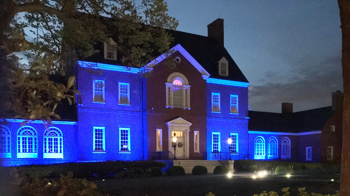 Tilsyneladende Landbrugs Booth Health Care Heroes Day in Maryland: Hang blue lights at your home |  wusa9.com