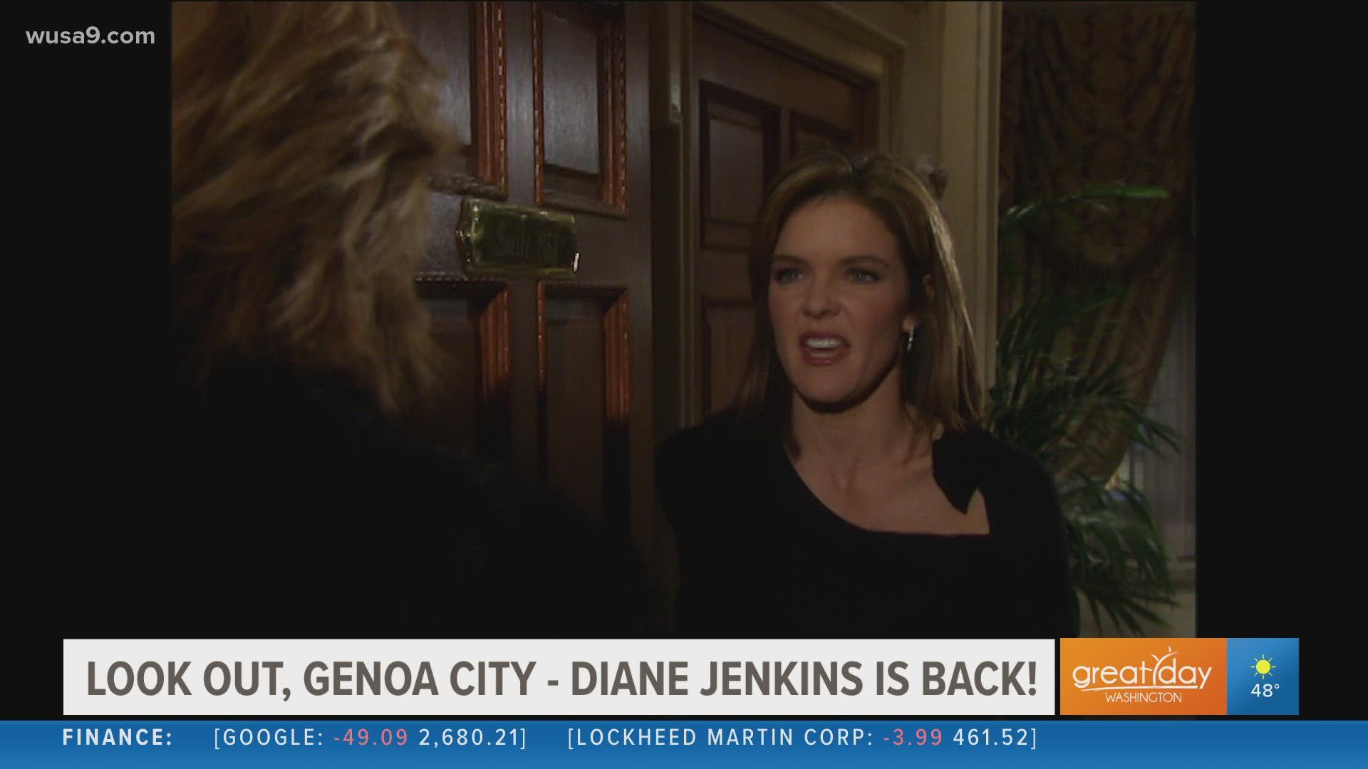 The character 'Diane Jenkins' returns to 'The Young and the Restless' after 17 years. Kristen chats with the actress who plays Diane, Susan Walters, about the return