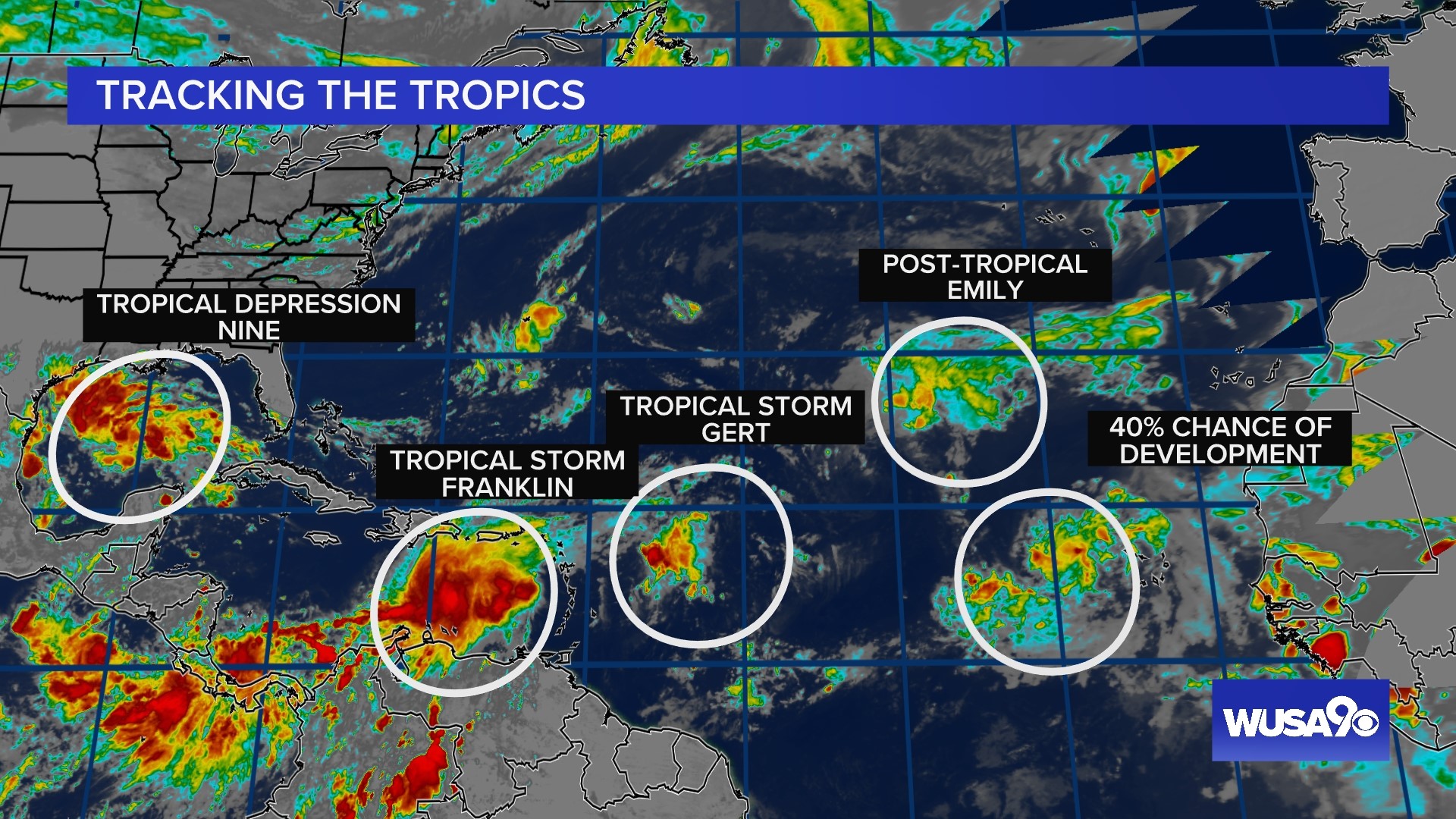 There have only been four named storms so far this season, but that's not necessarily an indication of what's to come.