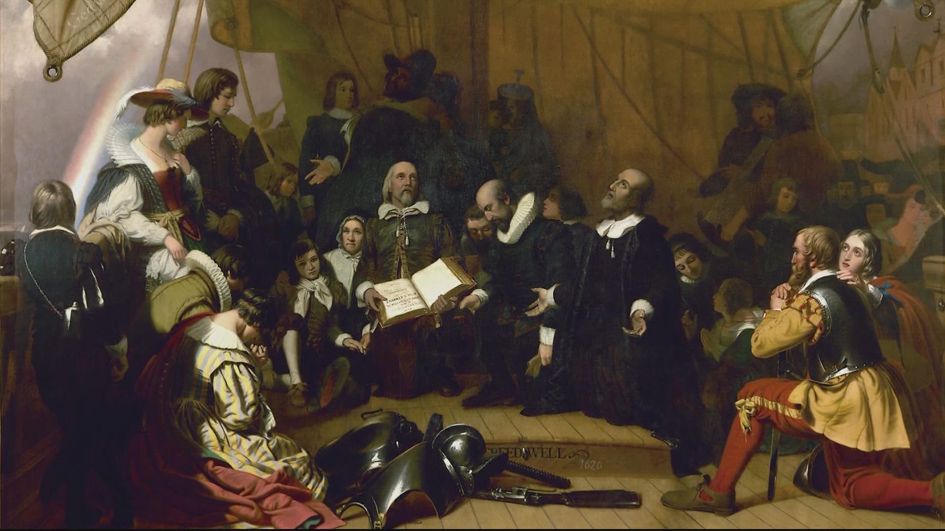 On this day in history, a group of pilgrims set sail aboard the Mayflower