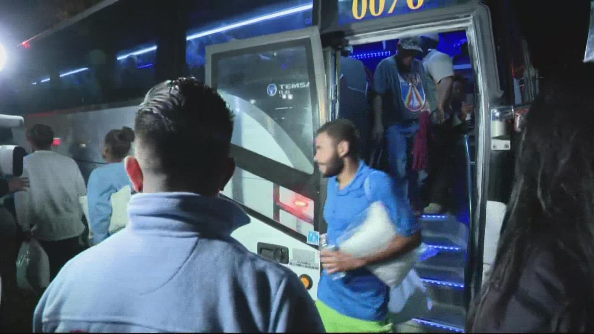 Texas has bused more than 82 hundred since the beginning of April. The governor of Texas wants to send a message to the federal government by sending asylum seekers.