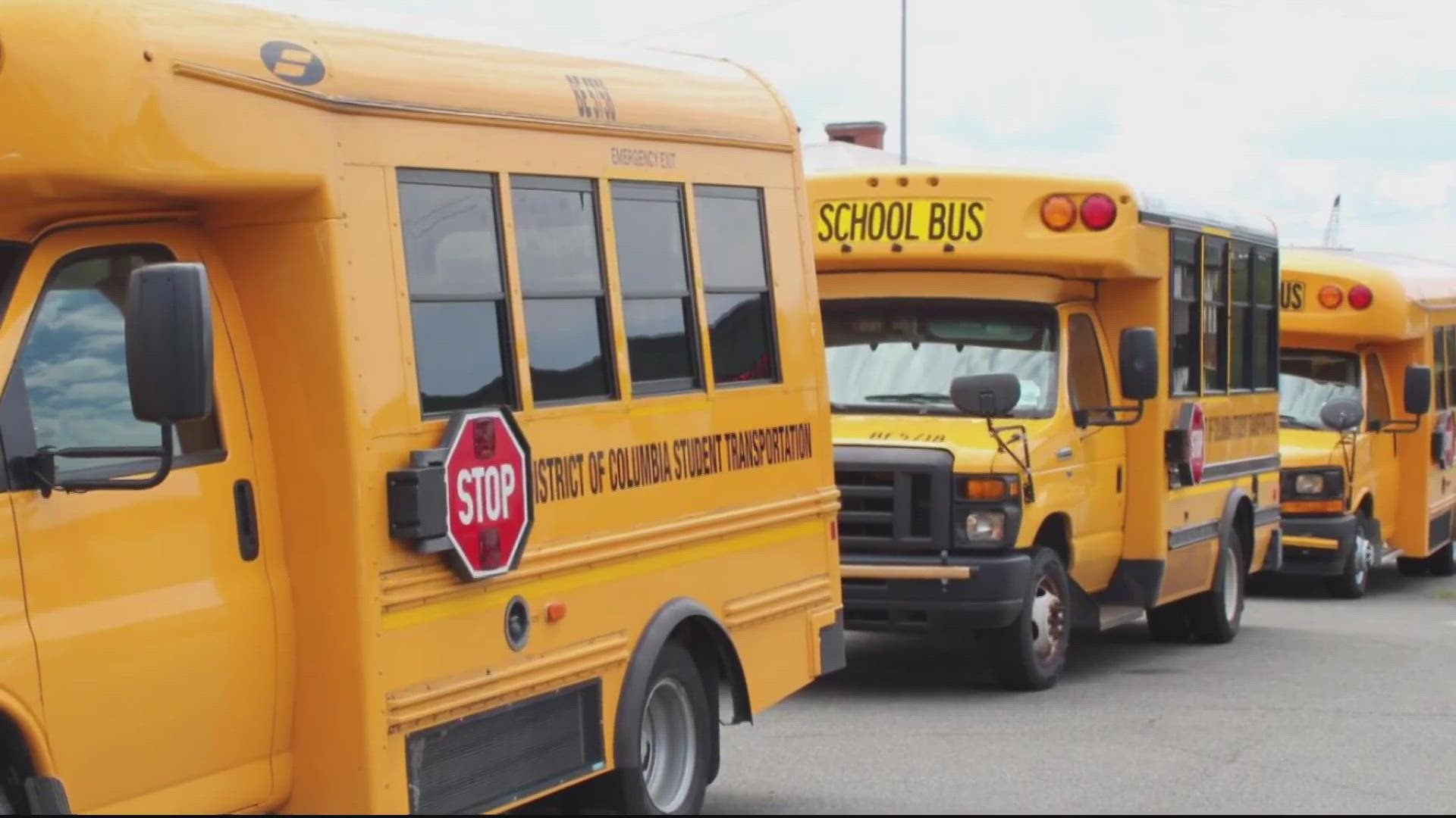 School buses that are hours late or complete no shows - - without notice or explanations. That's what dozens of frustrated parents told DC leaders today.