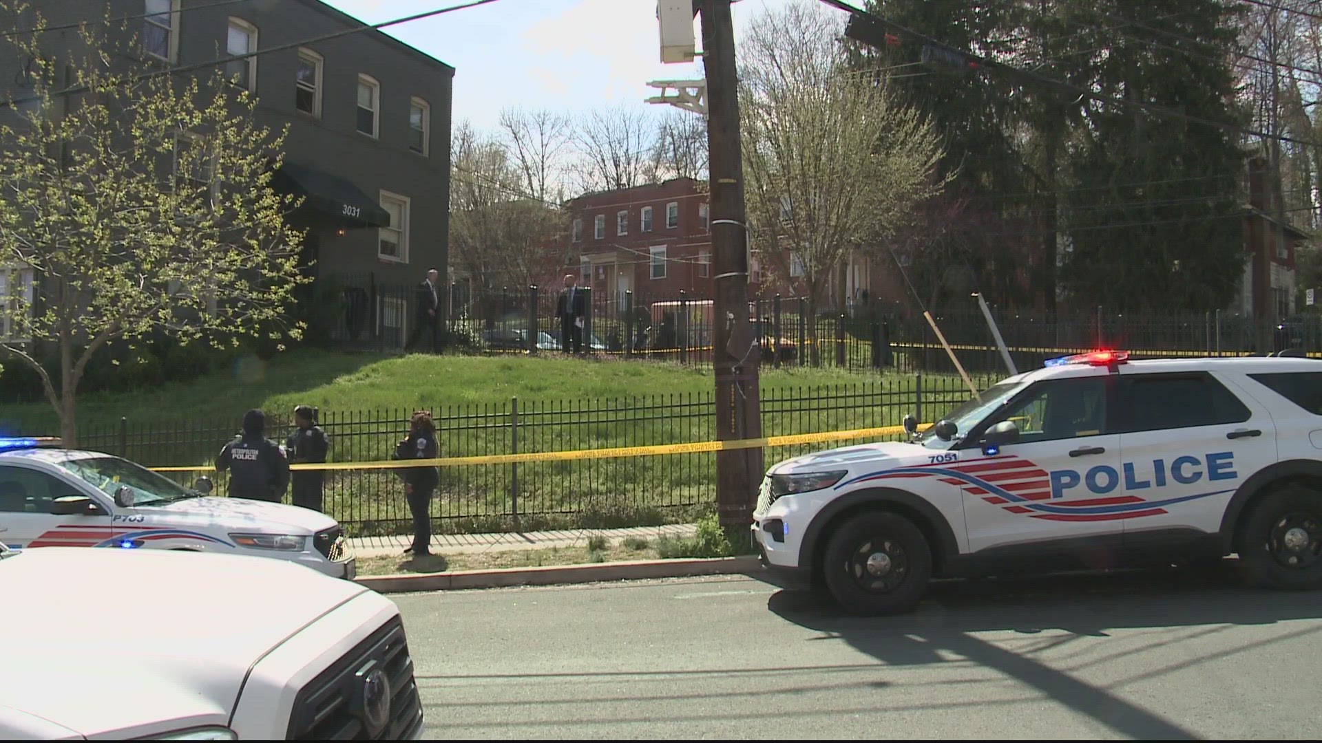 Two men were shot in Southeast D.C. late Wednesday morning, the Metropolitan Police Department said. One of those men has died.