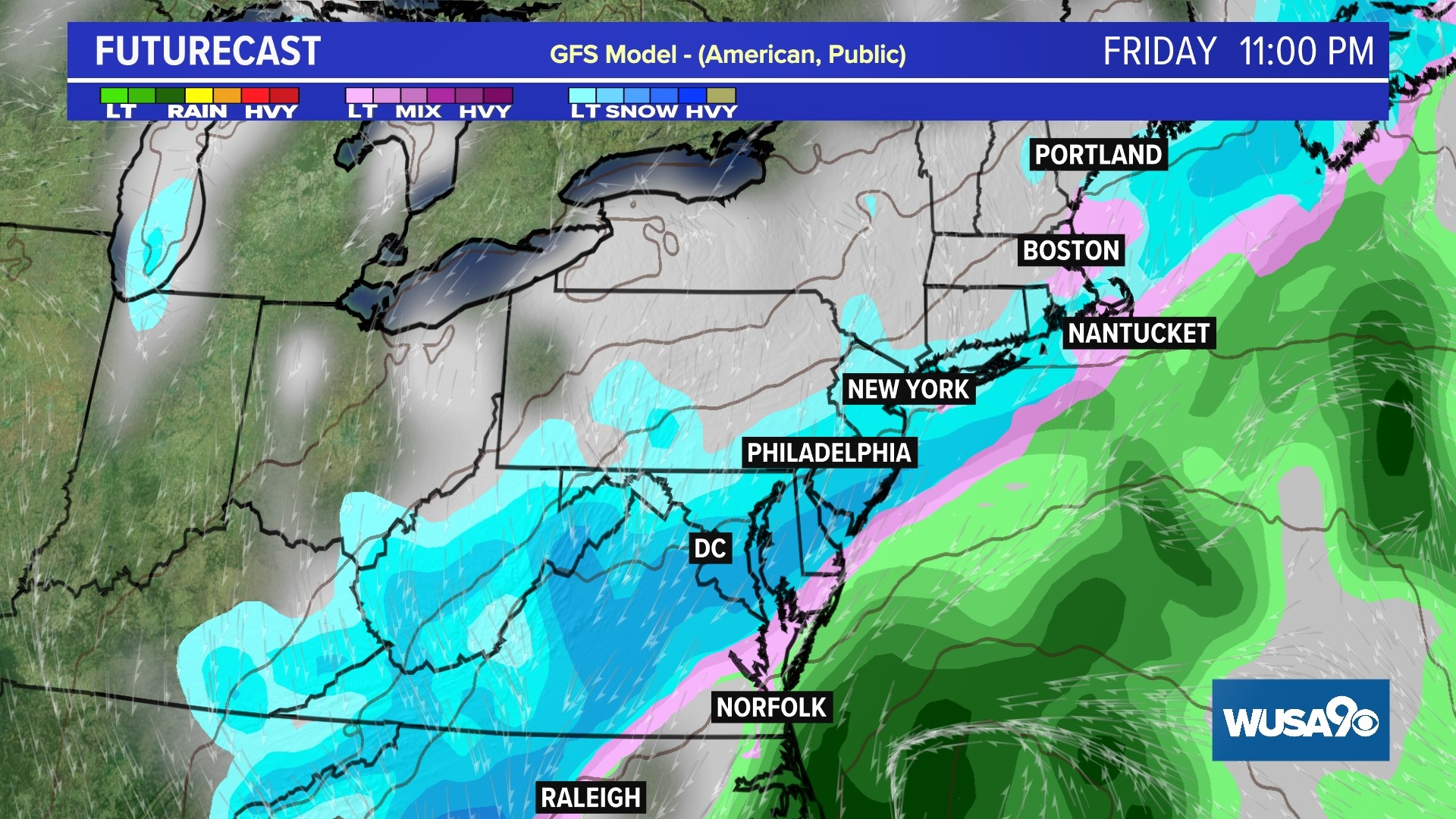 Snow Chances In DMV | wusa9.com