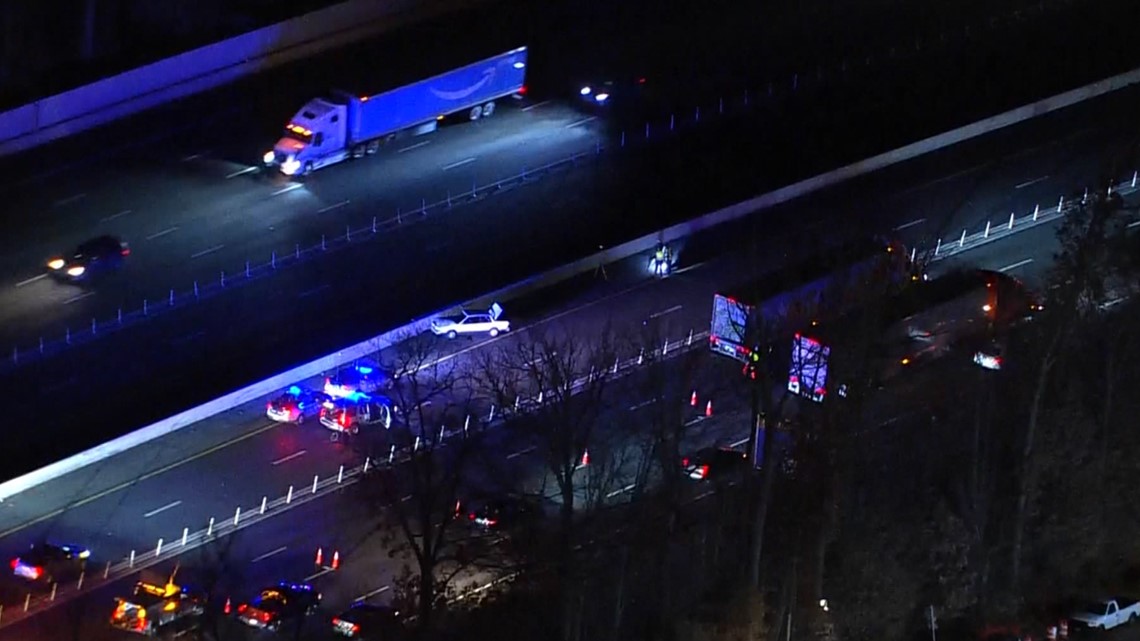 Police: Truck driver hit by SUV on Interstate 495 | wusa9.com