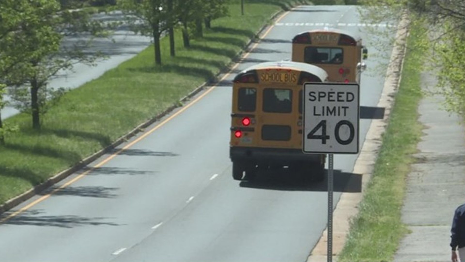 A Fairfax County school board member explains why it's hard to lower speed limits in a school zone because of VDOT.