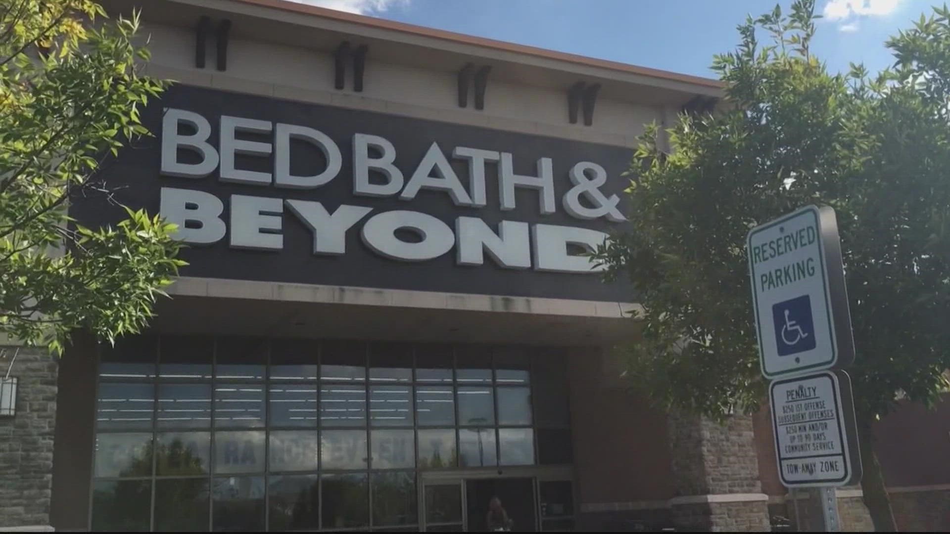 Bed Bath & Beyond said Wednesday that it will shut stores and lay off workers in a bid to turn around its beleaguered business.