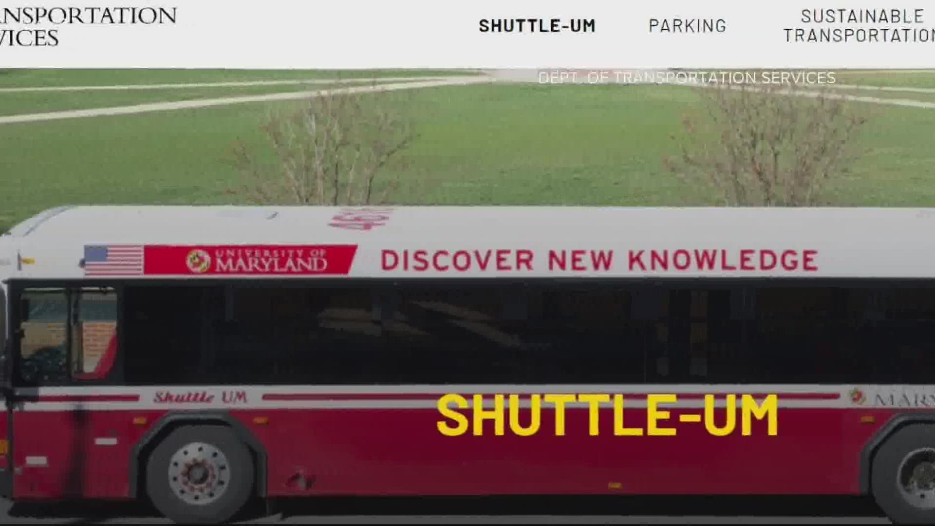 University of Maryland police are searching for three teenagers who allegedly broke a window on a school shuttle bus after being denied entry for not wearing masks.