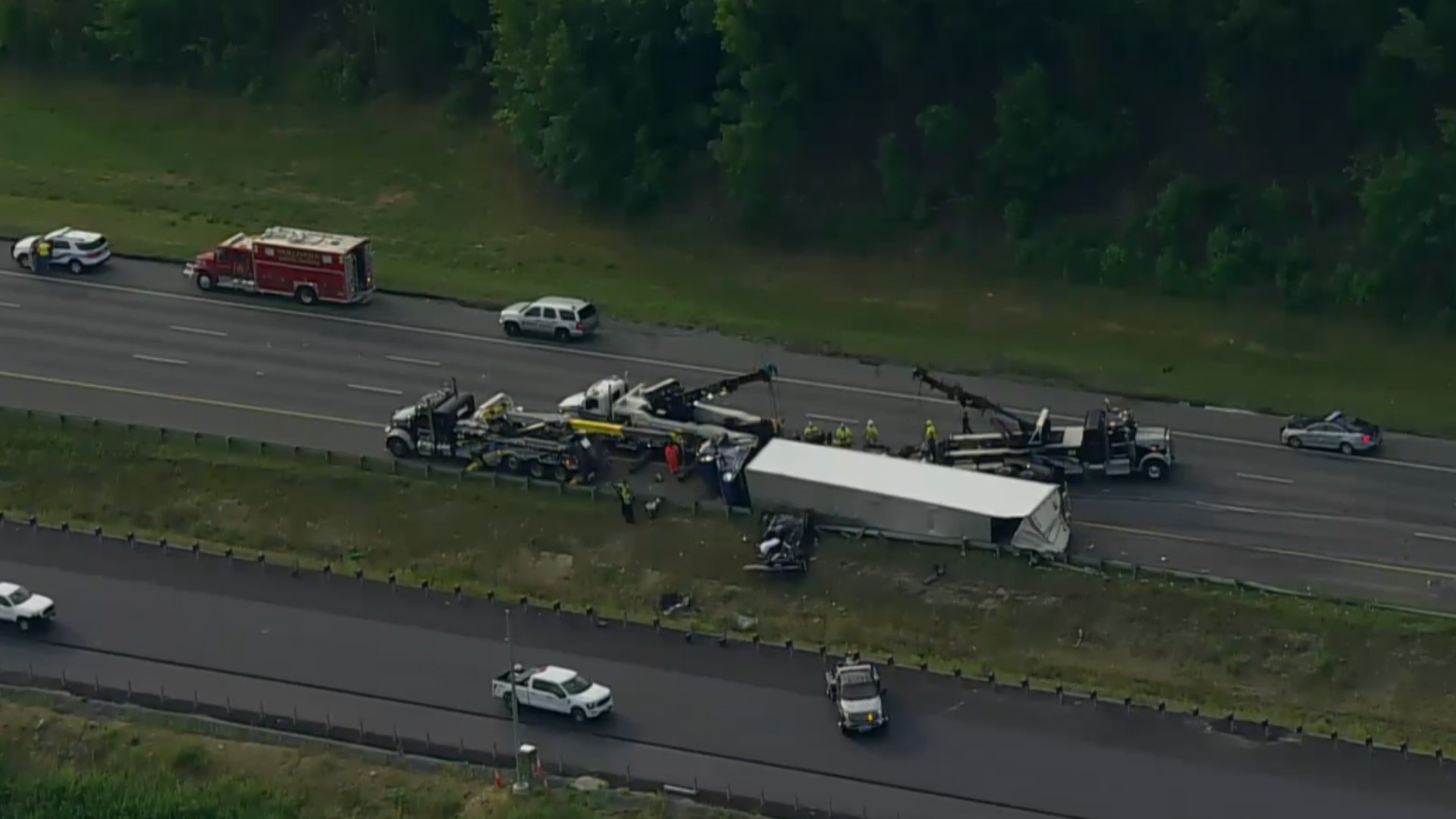Deadly crash causes major backup on I95 in Stafford