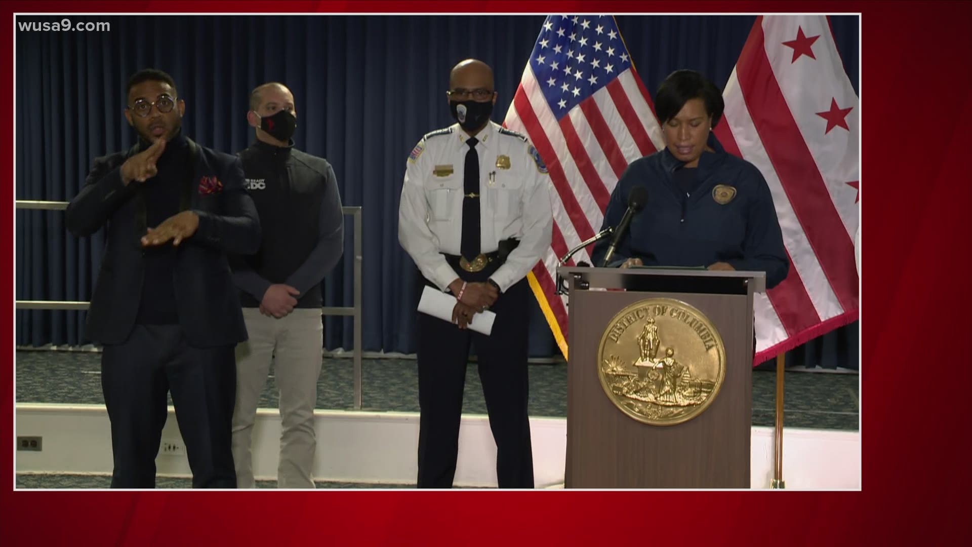 D.C. Mayor Bowser puts in place 6pm curfew.