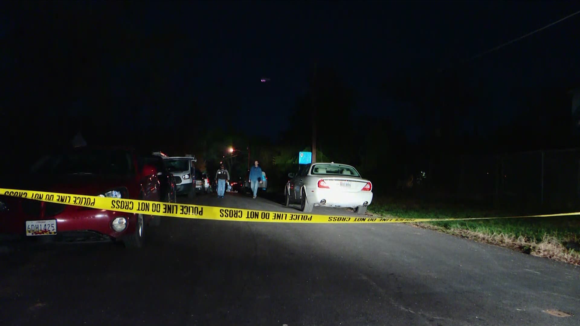 A man was found shot dead inside a car.