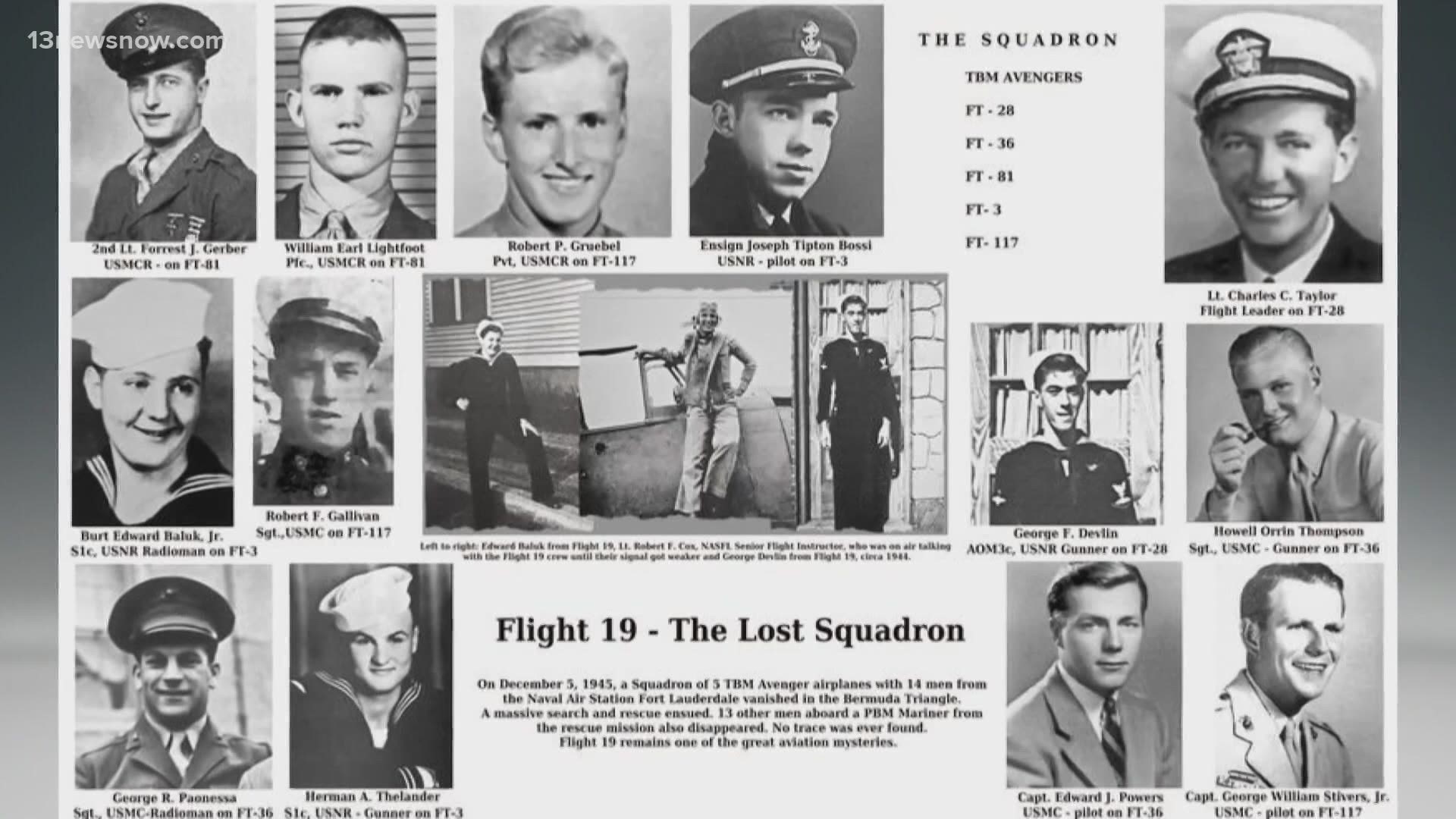 The Lost Squadron Navy's Flight 19 remains a 75year mystery
