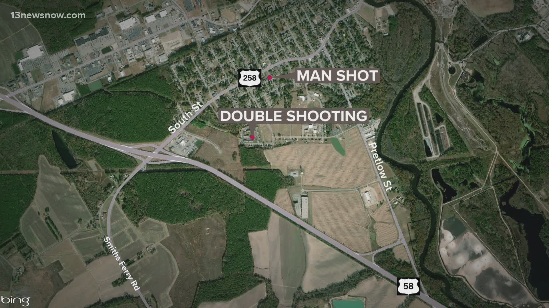 Franklin Police investigate two shootings, one of which was deadly