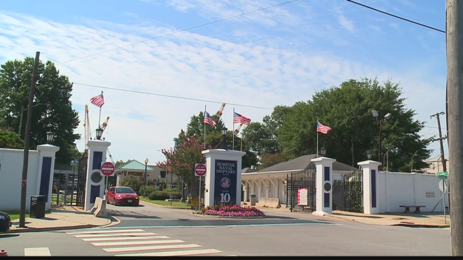 Operations returned to normal after a bomb threat was discovered Thursday morning at the Norfolk Naval Shipyard in Portsmouth. The threat was written on a wall inside a bathroom.